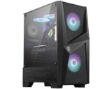 MSI MAG Forge 100R Case ATX, 2 ventole ARGB + controller (Mystic Light), supporta radiatori fino a 240mm, vetro temperato 4mm, filtro antipolvere, airflow ottimizzato, 2x USB 3.2 Gen1
