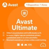 Avast Ultimate 2026 |Antivirus 1 Dispositivo | 1 Anno | Codice d’attivazione via email