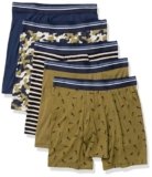 Amazon Essentials, boxer da uomo, confezione da 5 ,Esercito ,US M (EU M)