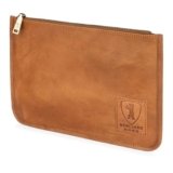 Berliner Bags Cartella Porta Documenti Theo XL in Vera Pelle, Organizer da Viaggio con Zip e Laccetto Rimovibile, Porta Passaporto e Accessori, Unisex – Marrone