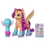 Hasbro My Little Pony – Giocattolo Sunny Canta e Pattina, ispirato al film My Little Pony: Una Nuova Generazione