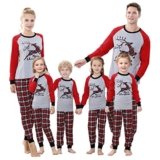 Joyond Kids Boys Girls 2 Piece Family Matching, Festive Christmas Pajama Sets, Cotton, Christmas Jumping Reindeer, 14Years