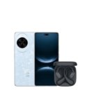 HUAWEI Nova 14 Pro Blu + FreeArc Nero, Fotocamera Ultra Chroma,Doppia Ultra Selfie Camera da 50 MP, AI Gesture Control, Ricarica SuperCharge da 100 W, Spettacolare Display Quad-curvo da 6.78″