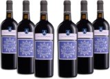 Feudo Apuliano Negroamaro Salento IGP, Vino Rosso dal Gusto Rotondo e Completo, dal Profumo Intenso e Complesso, 14.5% Vol, Confezione con 6 Bottiglie da 750 ml