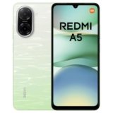 Redmi A5 Smartphone, 4+128GB, Verde, dual camera con AI da 32MP, ampia batteria da 5200mAh (typ), potente processore octa-core, display immersivo da 6,88″ a 120Hz (caricatore non incluso)