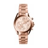 Michael Kors Bradshaw Chronograph Rose Gold-Tone Stainless Steel Women’s Watch (Model: MK5799)