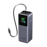 UGREEN Nexode Power Bank 20000mAh con Cavo Retrattile, Batteria Portabile Ricarica Rapida 165W Compatibile con iPhone 17 Pro Max Air/16/15 Serie, Galaxy S20, MacBook, laptop Dell etc