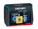 Denim – Regalo Uomo, After Shave Dopobarba 100 ml e Deodorante Spray 150 ml, Fragranza Original, con Beauty Case Uomo