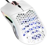 GLORIOUS Gaming Model O Mouse da gaming wired, superleggero 67 g, design a nido d’ape, RGB, sensore Pixart 3360, Omron Switches, ambidestro – Bianco opaco