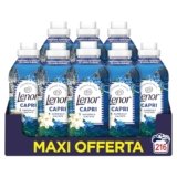 Lenor Ammorbidente Lavatrice Concentrato Essenze d’Italia, 216 Lavaggi (8×27), Capri, Note Di Gardenia e Giacinto, Profumo autentico di lunga durata