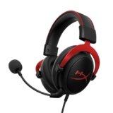 HyperX Cloud II – Gaming Headset, 7.1 Surround Sound, Memory Foam Ear Pads, Durable Aluminum Frame, Detachable Microphone, Works with PC, PS5, PS4, Xbox Series X|S, Xbox One – Red