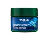 Weleda Crema Notte Viso Contouring Genziana Blu, Riduce le Rughe Profonde e Ripara La Pelle Durante la Notte, 1 x 40 ml