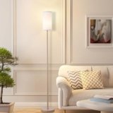 EOEYYOYB Floor Lamps for Living Room Modern Tall Lamp for Bedroom Office Corner (Brown, 65”)