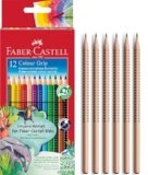Faber-Castell 205274 – Set di matite colorate 18 pezzi, incl. 6 matite naturali
