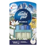 Ambi Pur Bagno Profumatore per Ambienti ad Azione Continua, 8 pezzi, Fragranza Cortina, Eliminazione e Prevenzione degli Odori, fino a 50 giorni di Profumo