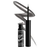 NYX PROFESSIONAL MAKEUP Epic Wear Metallic Liquid Liner, Long-Lasting Waterproof Eyeliner – Gun Metal