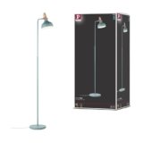 Paulmann 79654 Lampada da Pavimento Neordic Juna Max.1 x 20 W E14 Verde Soft/Rame/230 V di Legno di Metallo/Legno