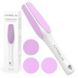 AprElm 3-Sided Glass Foot Callus Remover, Professional 3-in-1(Coarse, Medium, Fine) Foot File, Pedicure Tools for Feet Hard Skin Smooth Polishing (Pink)