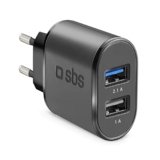 Caricabatterie USB Sbs 10W Fast