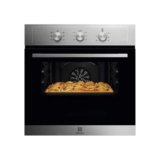 Electrolux EOH2H00BX Serie 300, Forno da Incasso Multifunzione, Capacità 58 L, Funzione Grill, Aqua Cleaning, Contaminuti, Classe A, 590x594x560 mm, Acciaio Inox Antimpronta