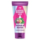 Aussie SOS Repair & Revive Balsamo 350ml per Capelli Secchi, Stressati e Danneggiati, Dona morbidezza, lucententezza e un liscio setoso, Aiuta a Prevenire Danni Futuri, Vegano