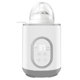 Vicloon Scaldabiberon Portatile 8 in 1, Sterilizzatore per Biberon con Funzioni di Temperatura Costante 24 ore su 24/Riscaldamento Rapido/Sterilizzazione/Riscaldamento Temporizzato