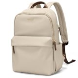 GOLF QUALITY Laptop Backpack for Women Fit 14 Inch Stylish Daypack Notebook Travel Work Commuter Casual Daypack Backpack Purse for Women Travel Business (Apricot)