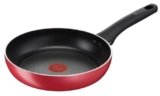 Lagostina Cucina Mediterranea Padella Antiaderente in Alluminio Ø 24 cm, Pentola Induzione, Gas e Forno, Rivestimento Titanium Easy, Manico Ergonomico in Bakelite