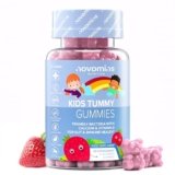 Probiotici Bambini Gommose – Benessere Intestinale & Sostegno Delle Difese – Fermenti Lattici Con Vitamina D & Calcio – Vegetariano – 30 Gommose – Novomins