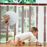 2 m x 78 cm Bianco Rete protezione bambini, Rete sicurezza Guardie Corpi, Rete protezione Scale bambini, Rete Recinzione, Rete Sicurezza,Rete Balcone Ringhiera,per Animali
