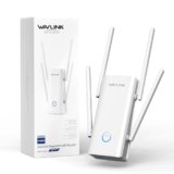 WAVLINK Ripetitore WiFi 6 Potente per Casa, Amplificatore Segnale wifi AX3000 con porta Ethernet, Doppia Banda(5GHz/2.4GHz) Access point WiFi Extender Antenne 5 * 5dbi Copertura fino a 3000sq.ft