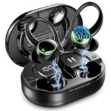 2026 Cuffie Bluetooth 5.4 Sport, Auricolari Bluetooth con 6D Bass Stereo, 50 Ore Cuffie In Ear Cancellazione Rumore ENC e 4 HD Mics, HiFi Cuffiette LED Display, IP7 Impermeabile Cuffie Senza Fili