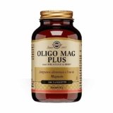 Solgar Oligo Mag Plus – Integratore Alimentare, 100 Tavolette, Magnesio bisglicinato per Assorbimento Ottimale, Supporta Sistema Nervoso e Funzione Muscolare
