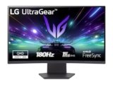 LG UltraGear 27GS60QC Monitor Gaming 27″ Curvo QHD (2560×1440), 180Hz, 1ms, AMD FreeSync Premium, HDR 10, HDMI 2.0, DisplayPort 1.4, AUX, Flicker Safe, Nero