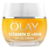 Olay Vitamin C Gel Viso Idratante Giorno, Cura della Pelle con AHA, Niacinamide al 99% di Purezza e Vitamina E. Skin Care Illuminante Antimacchie, Uniforma, Idrata. Non Appiccicoso, 50ml