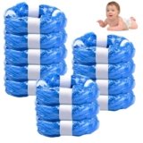 Dwitkul 12 Pezzi Ricarica Mangiapannolini 4,5 m Sacchetti Mangiapannolini Compatibile Tommee Tippe, LitterLocker (Blu)