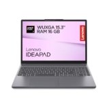 Lenovo IdeaPad Slim 3 Notebook 15.3” IPS WUXGA (1920×1200), AMD Ryzen 7 7735HS, RAM 16GB, 512GB SSD, Windows 11 Home, WiFi 6 – Luna Grey