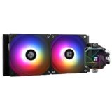 THERMALRIGHT AQUA ELITE 240 V3 Refrigeratore a liquido per CPU, 240 file di raffreddamento, 2 x 120mm ventola PWM, cuscinetti S-FDB, per AMD/AM4/AM5, Intel LGA1150/1151/1155/1156/1200/2011/1700/1851