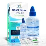 Set Sinus Rinse – Set di biberon Neti Pentola + 20 sacchetti di sale originali
