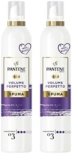 Pantene Pro-V Spuma Volume Perfetto, Nutriente E Termoprotettiva, Con Biotina, Corposità E Morbidezza Per Tutto Il Giorno, Senza Effetto Cartone, 200 ML (Confezione da 2)