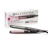 Bellissima Imetec Creativity Multistyle, Piastra per Capelli Lisci o Mossi, Rivestimento ceramica, Particelle Diamante, Cheratina, Piastre Flessibili e Calde Anche Esternamente, 5 temperature
