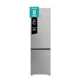 Hisense RB5P410SACC Frigorifero Combinato Total No Frost, Stainless Steel, 203×65.8cm, Classe C, 413L, large capacity, wifi, metal tech cooling, porta reversibile, Inox