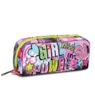 SJ GANG STYLE JAM GANG Bustina portapenne FANTABULOUS, Rosa, Per bambini e ragazzi, Scuola e tempo libero