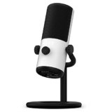 NZXT Micrófono USB Capsule Mini – AP-WMMIC-W1– Alta resolución – Patrón polar cardioide – Ideal para streaming, creación de contenido y emisión de pódcast – Filtro antipop incorporado – Blanco