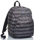Invicta Zaino BENIN M, Grigio, Doppio Scomparto, Tasca porta pc, Per ragazzi e ragazze, Adulti, Scuola, Tempo libero