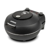 G3 Ferrari G10199 Forno Pizza “Pummarola”, Fino a 420 °C, 1200W, Pietre Refrattaria, Pareti fredde, Palette INOX, Ricettario incluso, Visore temperatura, Chiusura ammortizzata, Nero opaco