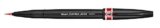 Pentel SESF30 Brush Sign Pen Artist punta pennello extra fine rosso 1 pz