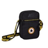 Seven Borsa AS ROMA per ragazzi, Tracolla regolabile, Tasca frontale, Bambino, Ragazzo, Calcio, Prodotto ufficiale, Idea regalo
