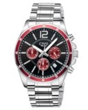 CIVO Orologio Uomo Cronografo Acciaio: Quartz Design Classico Quadrante Chiaro – Regalo Fratello Amico Sport Ufficio