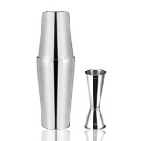 Shaker Boston,Shaker Cocktail 750ml 600ml Anfly Shaker Cocktail Set in Acciaio Inox Inossidabile Jigger Misurino Graduato 60ml 30ml,Kit Cocktail Shaker Tin on Tin